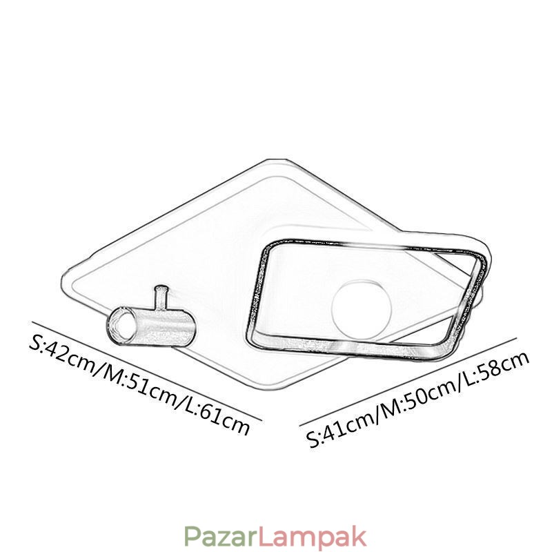 Falba süllyesztett akril négyzet alakú mennyezeti fényszóró