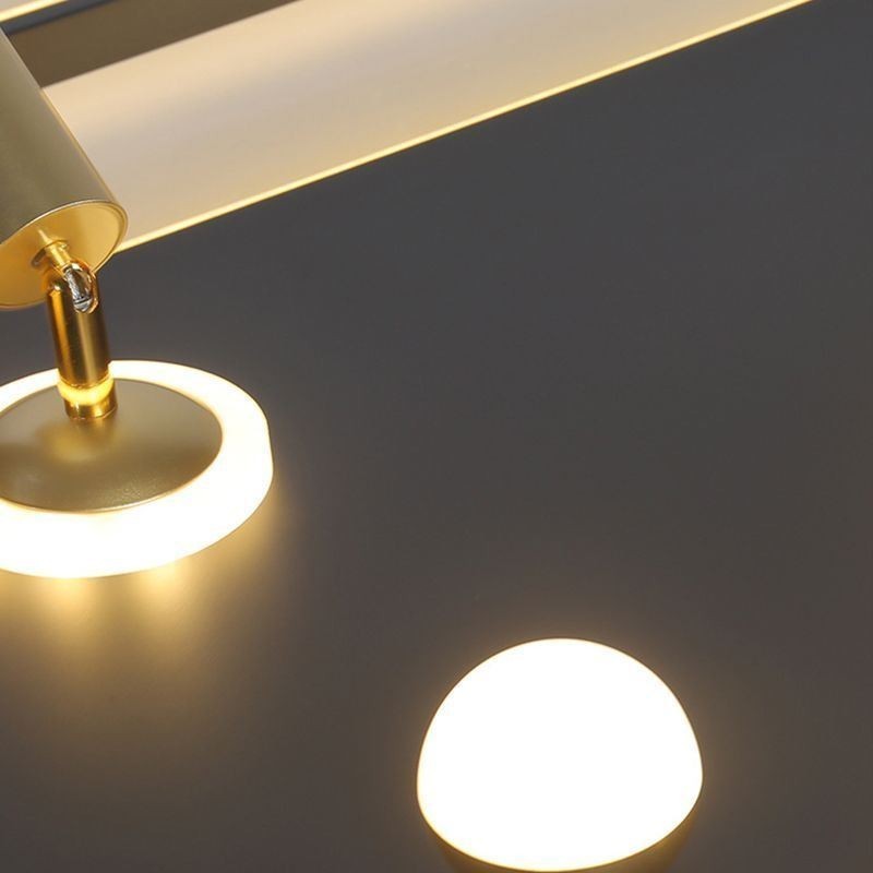 Négyzetes süllyesztett akril mennyezeti fényszóró