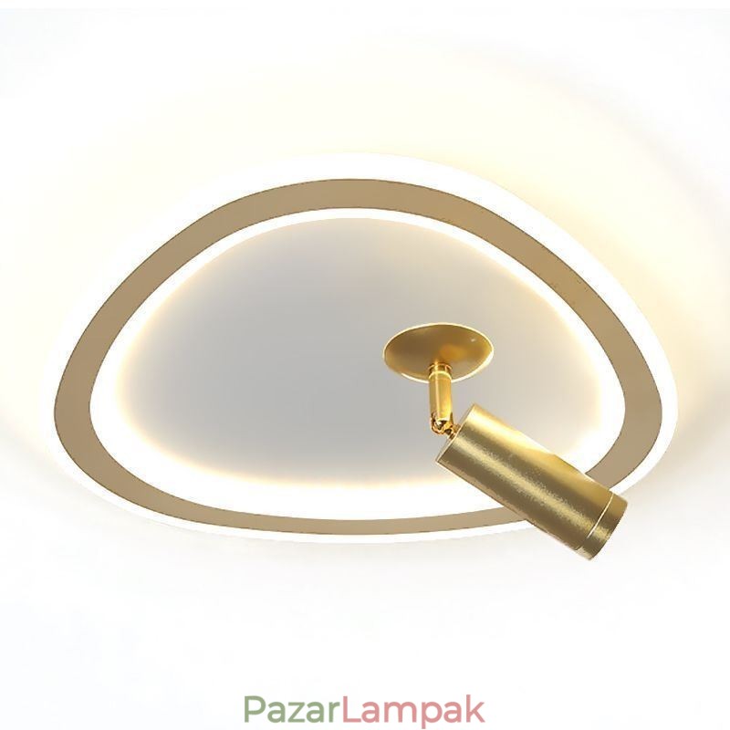 Mennyezeti lámpa Akril háromszög süllyesztett spotlámpa