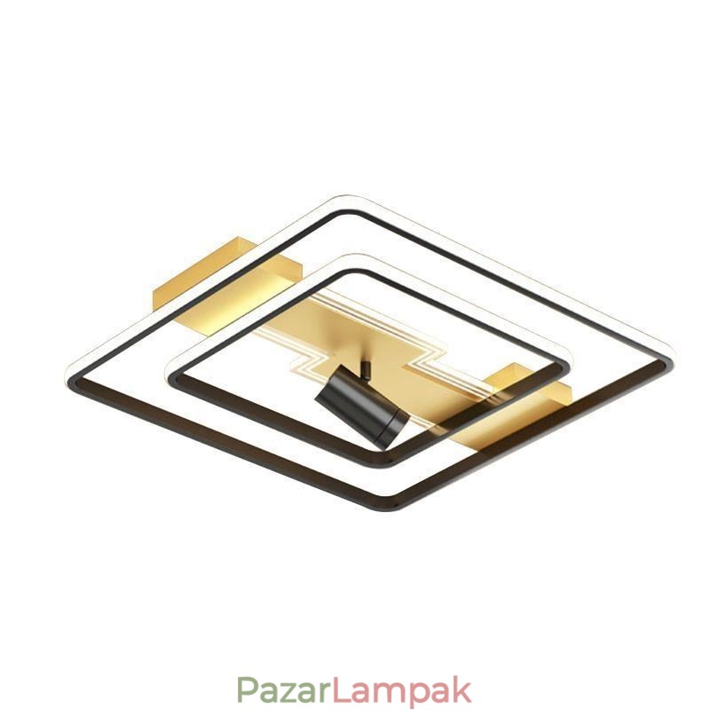 Geometrikus süllyesztett akril mennyezeti fényszóró