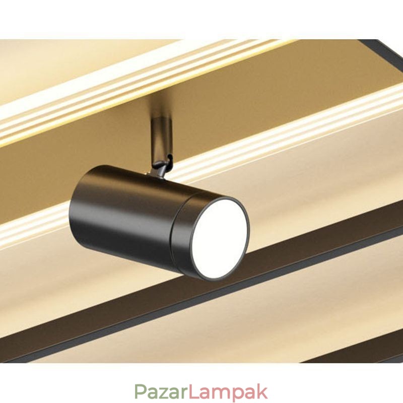 Geometrikus süllyesztett akril mennyezeti fényszóró