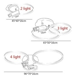 Mennyezeti lámpa szálcsiszolt arany halo gyűrű világító spotlámpa