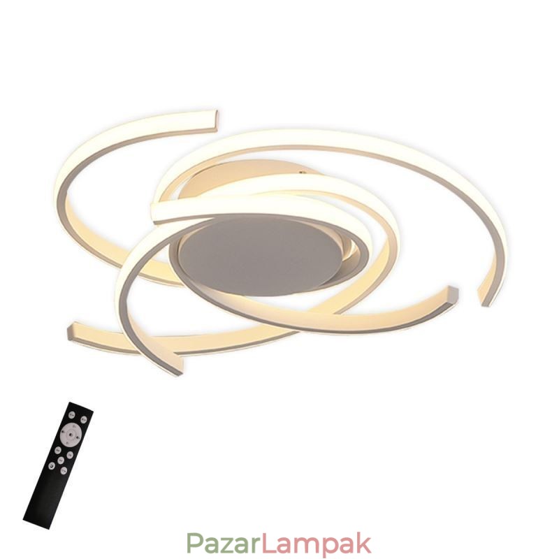 Modern, egyszerű süllyesztett mennyezeti lámpa