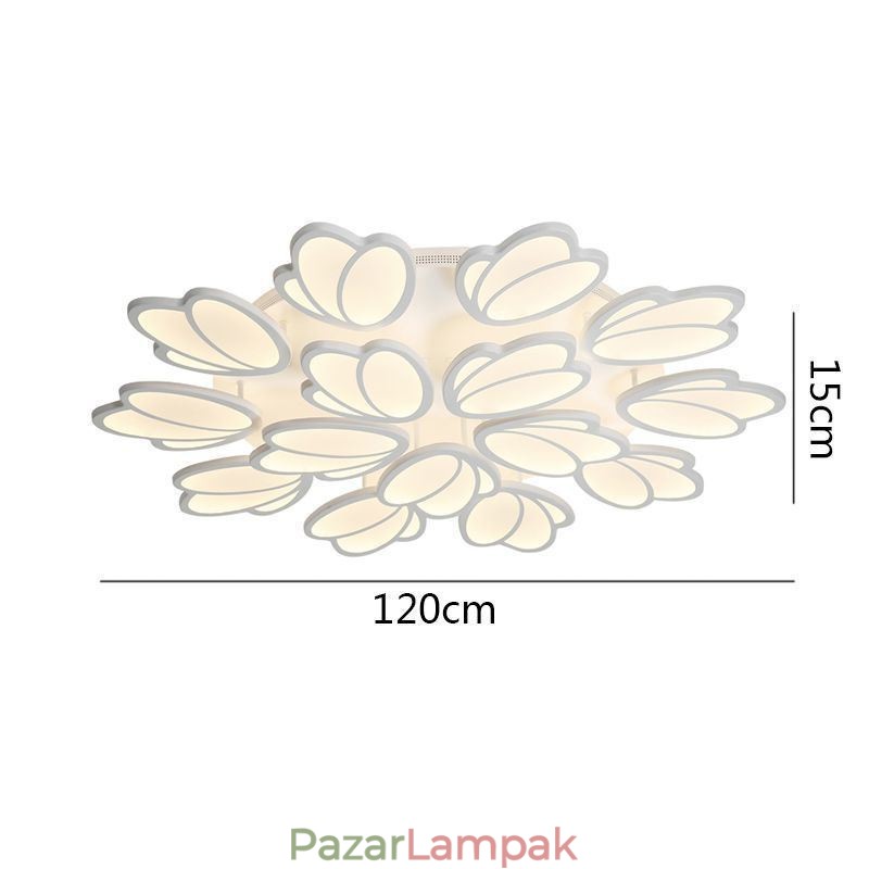 Modern süllyesztett mennyezeti lámpa tulipán dekoratív világítás