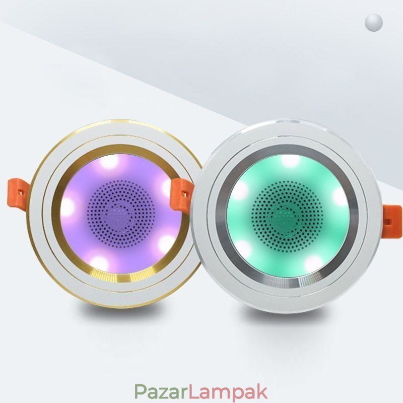 Downlight Bluetooth Zene Hangszóró Lámpa Mobiltelefon Intelligens mennyezeti lámpa