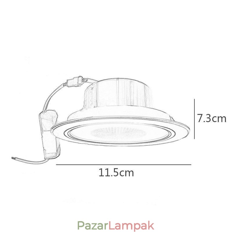 Downlight Bluetooth Zene Hangszóró Lámpa Mobiltelefon Intelligens mennyezeti lámpa