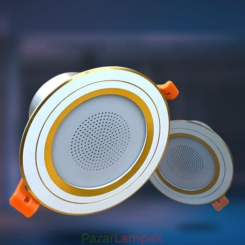 Downlight Bluetooth Zene Hangszóró Lámpa Mobiltelefon Intelligens mennyezeti lámpa