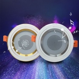 Downlight Bluetooth Zene Hangszóró Lámpa Mobiltelefon Intelligens mennyezeti lámpa