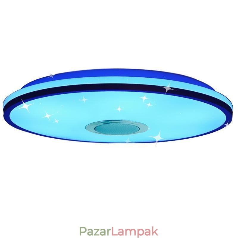 Falba süllyesztett színes mennyezeti lámpa Bluetooth zenei hangszóró időzítési funkcióval