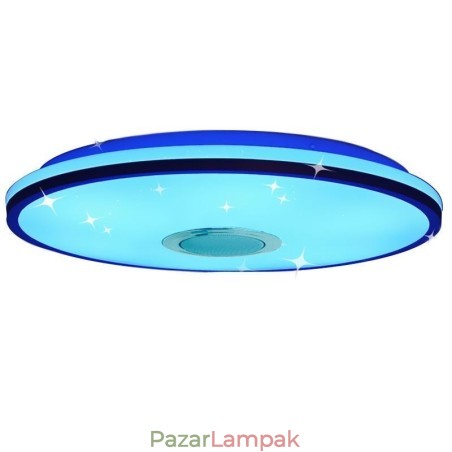 Falba süllyesztett színes mennyezeti lámpa Bluetooth zenei hangszóró időzítési funkcióval Falba süllyesztett színes mennyezeti lámpa Bluetooth zenei hangszóró időzítési funkcióval