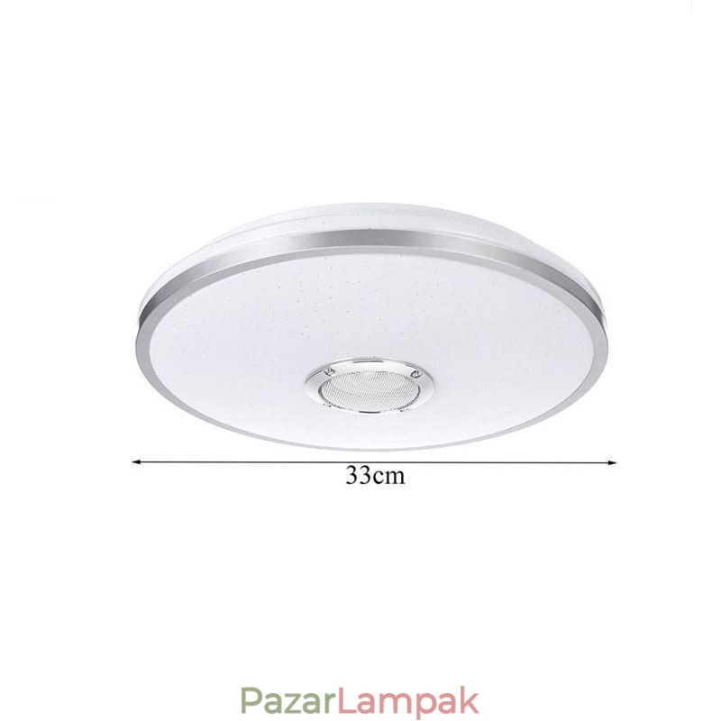 Falba süllyesztett színes mennyezeti lámpa Bluetooth zenei hangszóró időzítési funkcióval