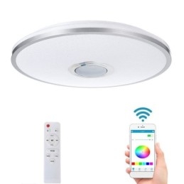 Falba süllyesztett színes mennyezeti lámpa Bluetooth zenei hangszóró időzítési funkcióval