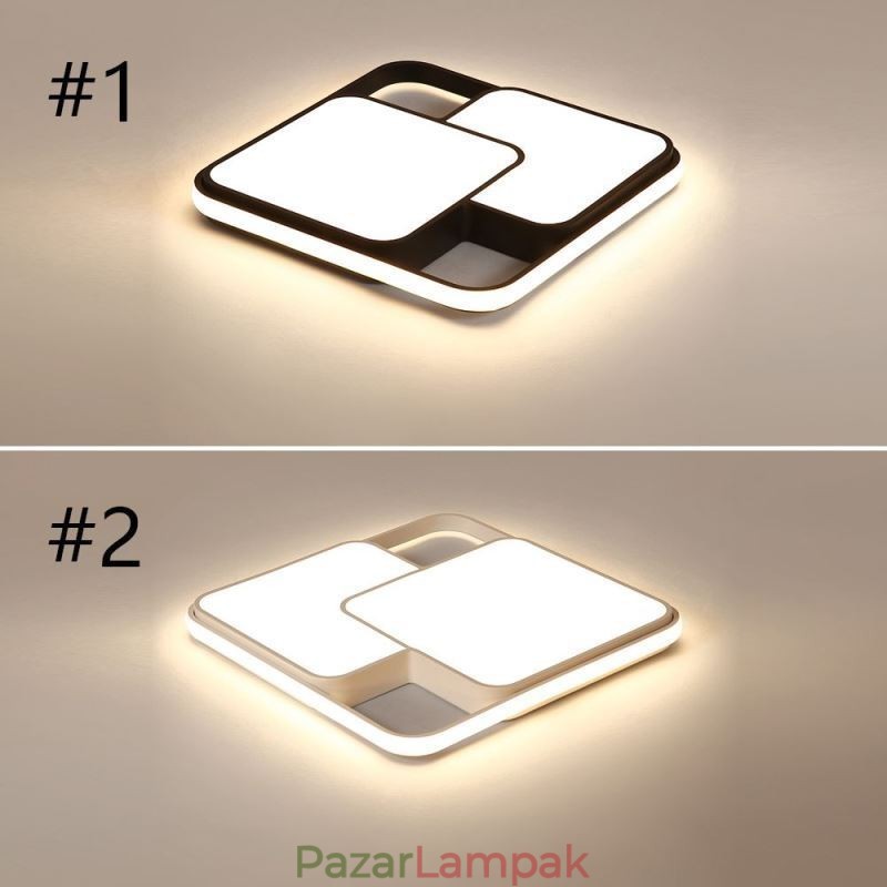Modern geometrikus süllyesztett mennyezeti lámpa akril dekorációs lámpa