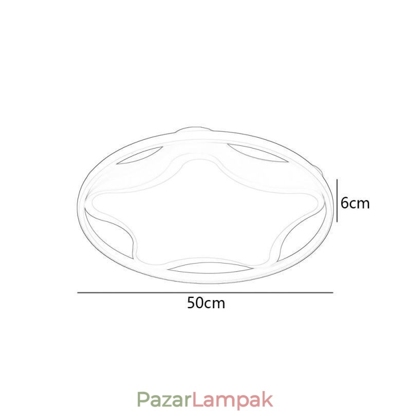 Star süllyesztett mennyezeti lámpa Modern egyszerű mennyezeti lámpa