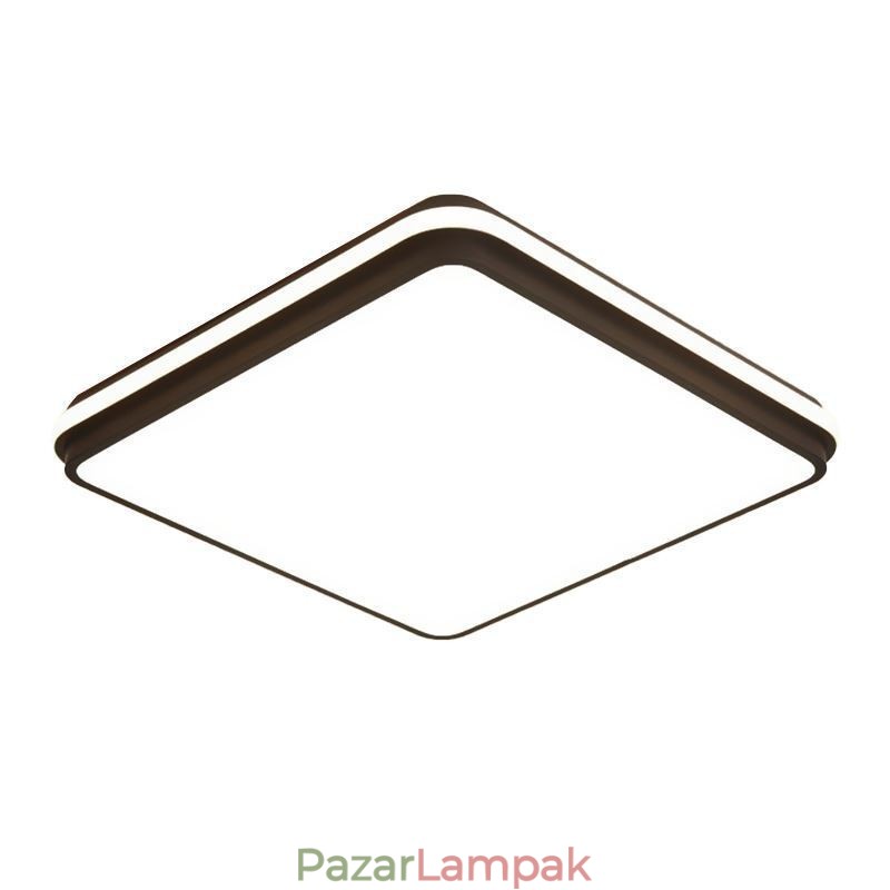 Minimalista négyzet alakú, süllyesztett mennyezeti lámpatest Modern akril világítás