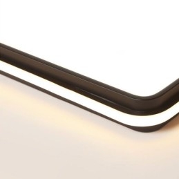 Minimalista négyzet alakú, süllyesztett mennyezeti lámpatest Modern akril világítás