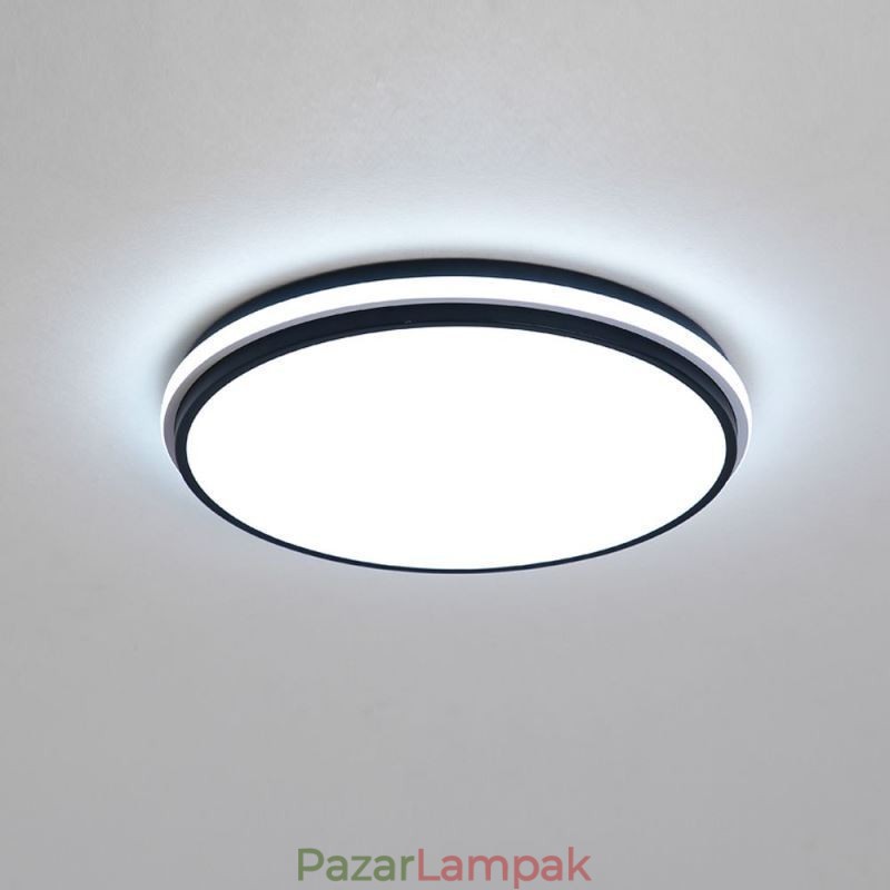 Minimalista körkörös süllyesztett mennyezeti lámpatest Modern akril világítás