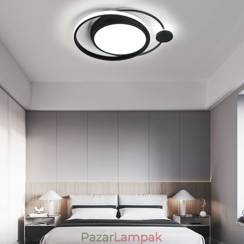 Kortárs körkörös süllyesztett mennyezeti lámpa