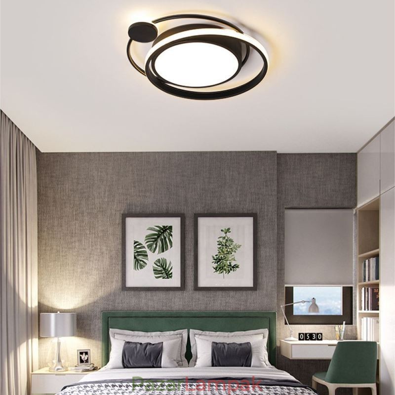 Kortárs körkörös süllyesztett mennyezeti lámpa