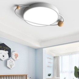 Modern, kerek mennyezeti lámpa, Planet süllyesztett lámpatest