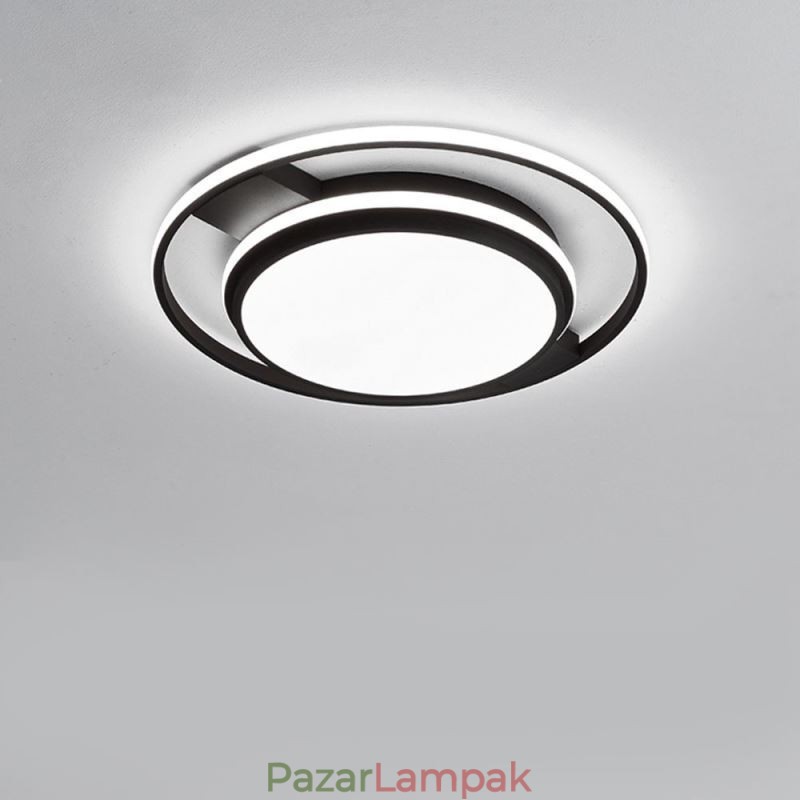 Modern, minimalista süllyesztett lámpatest, kerek mennyezeti lámpa