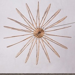 Vintage Egyéb Wood Chandelier