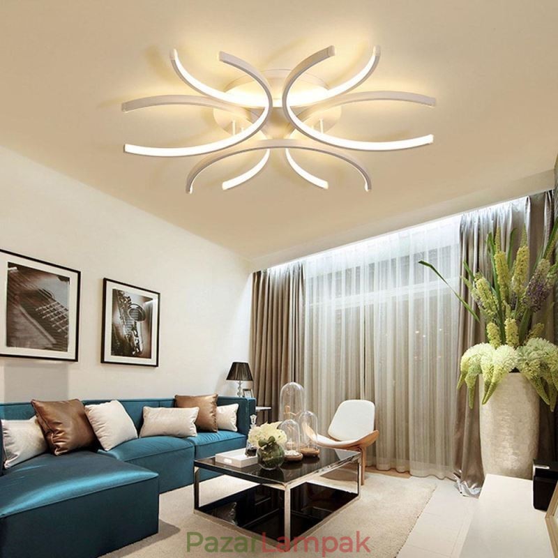 Modern süllyesztett mennyezeti lámpa szilikagél dekorációs lámpa