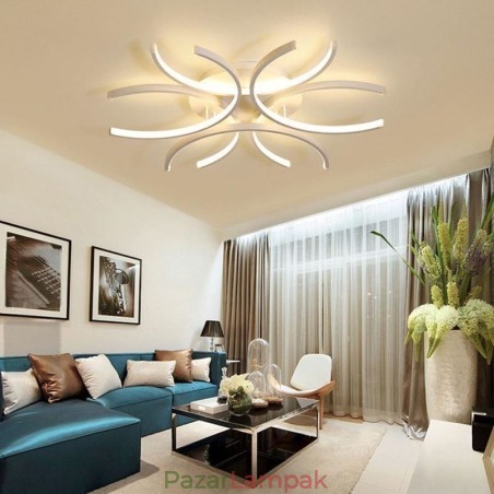 Modern süllyesztett mennyezeti lámpa szilikagél dekorációs lámpa