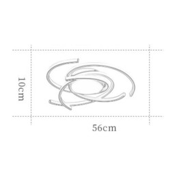 Modern akril süllyesztett mennyezeti lámpa Kreatív dekorációs világítás