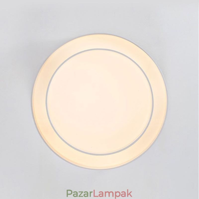 Kortárs süllyesztett, kör alakú mennyezeti lámpa