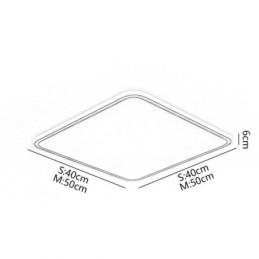 Modern, minimalista süllyesztett, ultravékony, süllyesztett mennyezeti lámpa