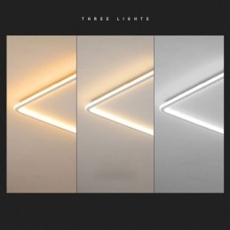 Modern, minimalista süllyesztett, ultravékony, süllyesztett mennyezeti lámpa