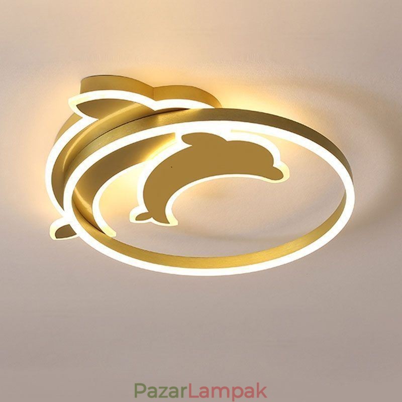 Arany Dolphin süllyesztett mennyezeti lámpa