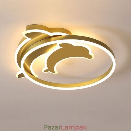 Arany Dolphin süllyesztett mennyezeti lámpa Arany Dolphin süllyesztett mennyezeti lámpa
