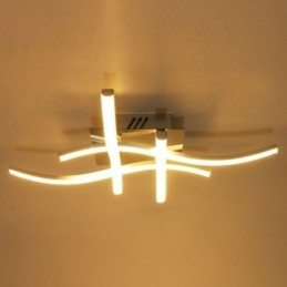 Modern, egyszerű süllyeszthető akril 4 lámpa, hullám alakú mennyezeti lámpa