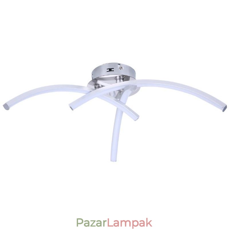 Egyszerű süllyeszthető ív alakú akril kereszt mennyezeti lámpa