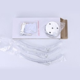 Egyszerű süllyeszthető ív alakú akril kereszt mennyezeti lámpa