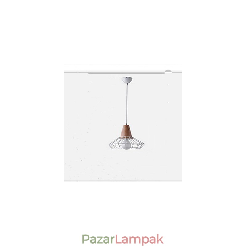 Fém csillár világítás Egyszerű