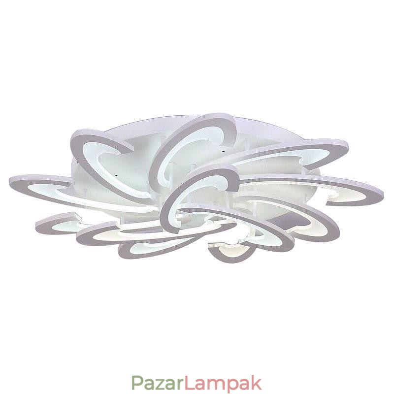 Modern, egyszerű süllyeszthető akril szélmalom mennyezeti lámpa
