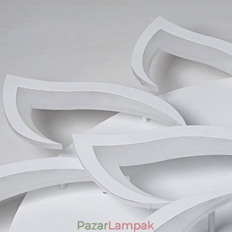 Modern, egyszerű süllyeszthető akril napraforgó alakú mennyezeti lámpa