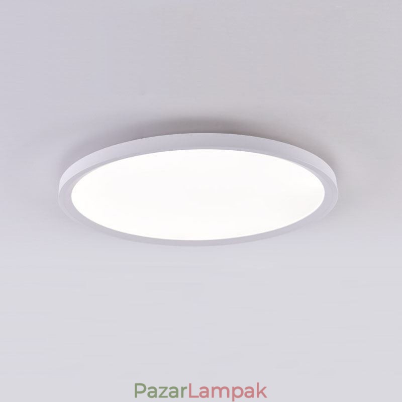 Nordic kerek süllyeszthető szupervékony mennyezeti lámpa alumínium kerek lámpa világítás