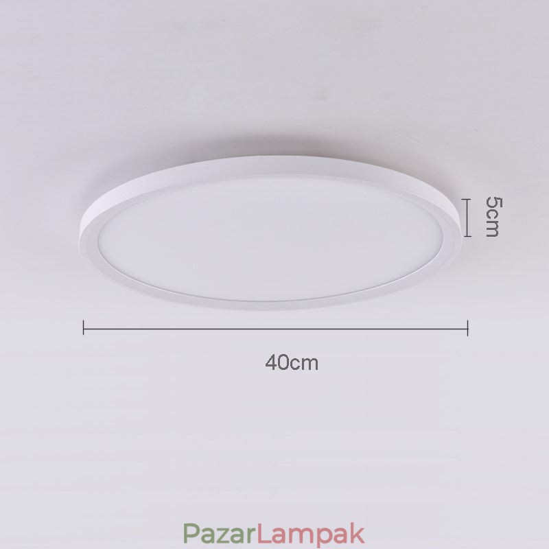 Nordic kerek süllyeszthető szupervékony mennyezeti lámpa alumínium kerek lámpa világítás