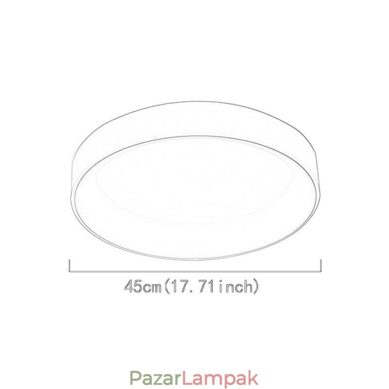 Süllyeszthető modern, kerek mennyezeti fényű energiatakarékos lámpa