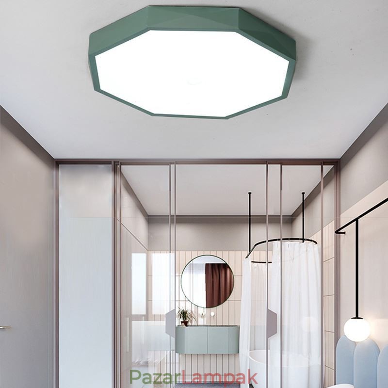 Modern süllyeszthető speciális hatszögletű mennyezeti lámpa Ultra vékony lámpa