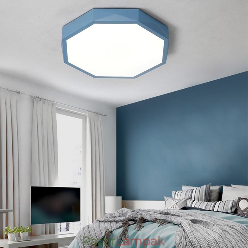 Modern süllyeszthető speciális hatszögletű mennyezeti lámpa Ultra vékony lámpa