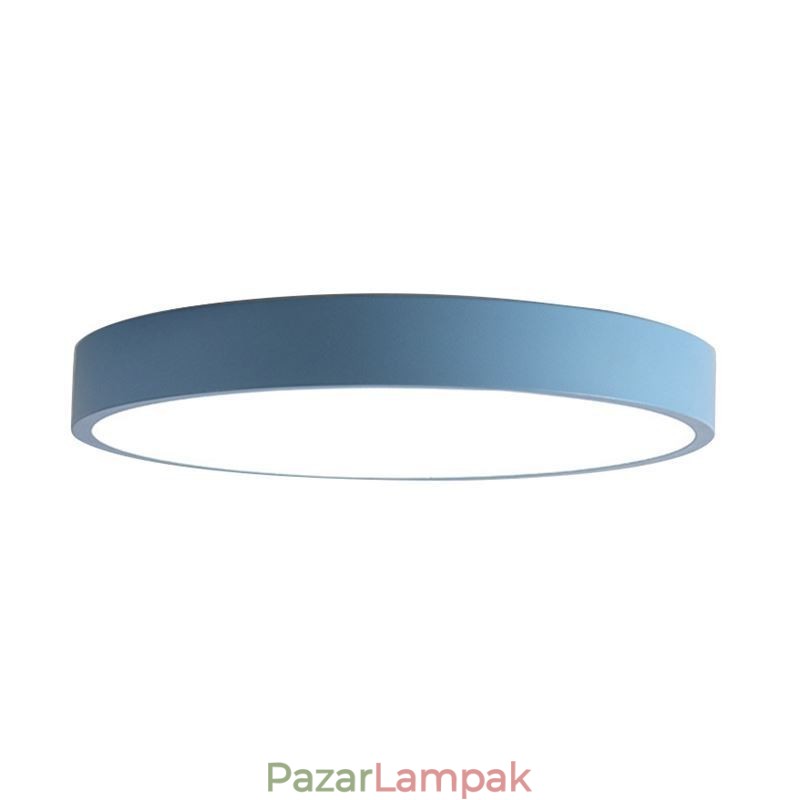 Modern süllyeszthető, ultravékony mennyezeti lámpa, kerek lámpa
