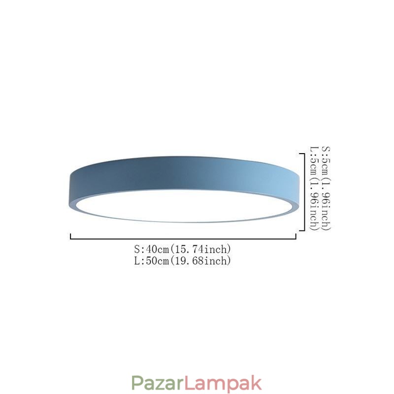 Modern süllyeszthető, ultravékony mennyezeti lámpa, kerek lámpa