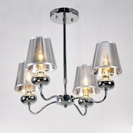 imumModern modern mini stílusú, galvanizált fém csillár függesztékes, süllyesztett étkező étkező