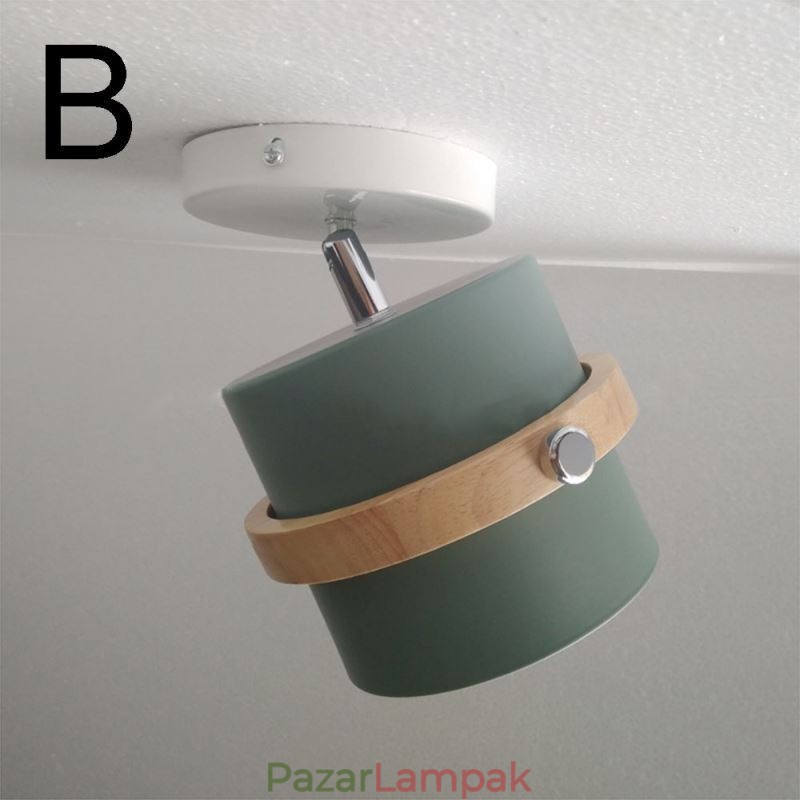Kerek Macaron spotlámpa kromatikus mennyezeti lámpa (egy lámpás)