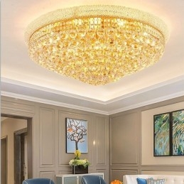 Európai süllyesztett lámpa luxus kristály mennyezeti lámpa